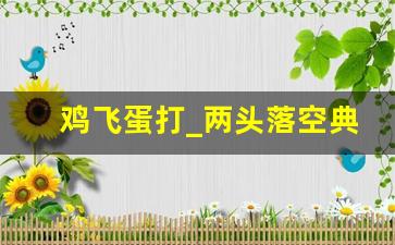 鸡飞蛋打_两头落空典故,鸡飞蛋打_两头落空故事,鸡飞蛋打_两头落空是什么意思-第1张图片-我的生活随想
