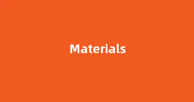 Materials中文翻译,Materials是什么意思,Materials发音、用法及例句-第1张图片-我的生活随想