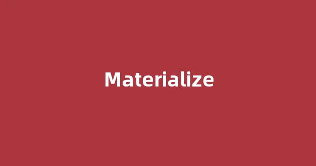 Materialize中文翻译,Materialize是什么意思,Materialize发音、用法及例句-第1张图片-我的生活随想